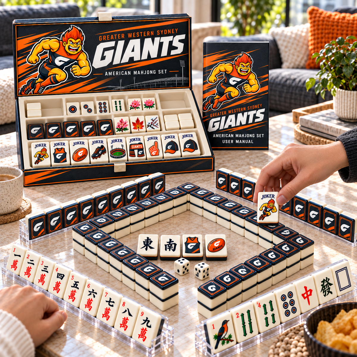 Premium GWS Mahjong Tiles Set TTMH