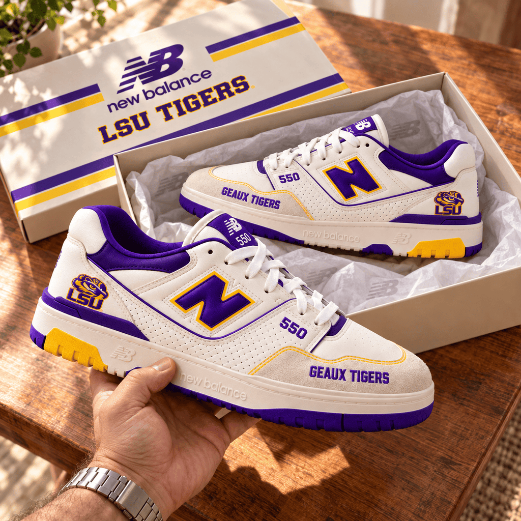LSU Premium NB 550 Sneaker TTTT
